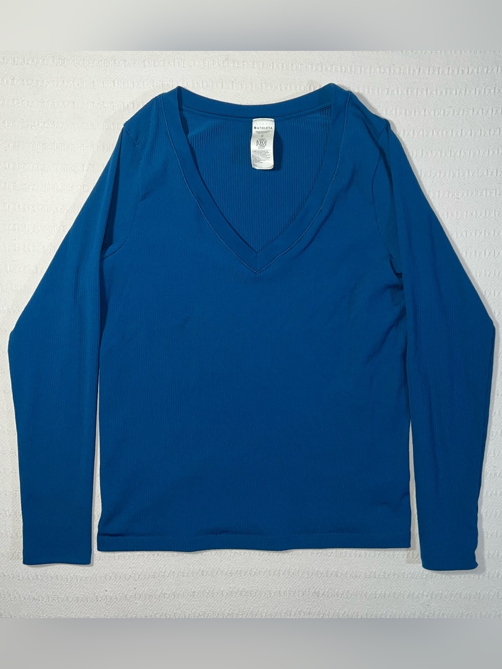 Athleta Womens Long Sleeve Top Size XL Base Layer Athleisure Gym Workout